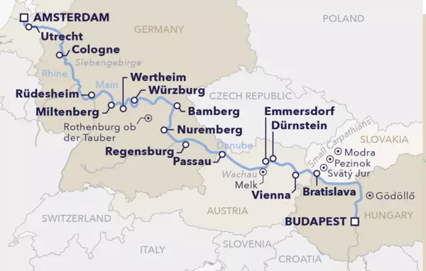 Amadeus River Cruises River Cruising in Europe 2024 Across